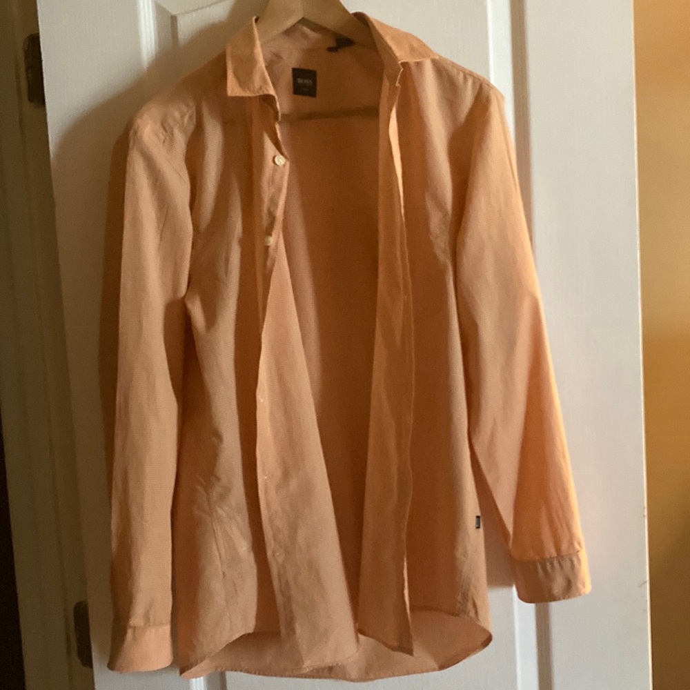 Boss log sleeve shirt